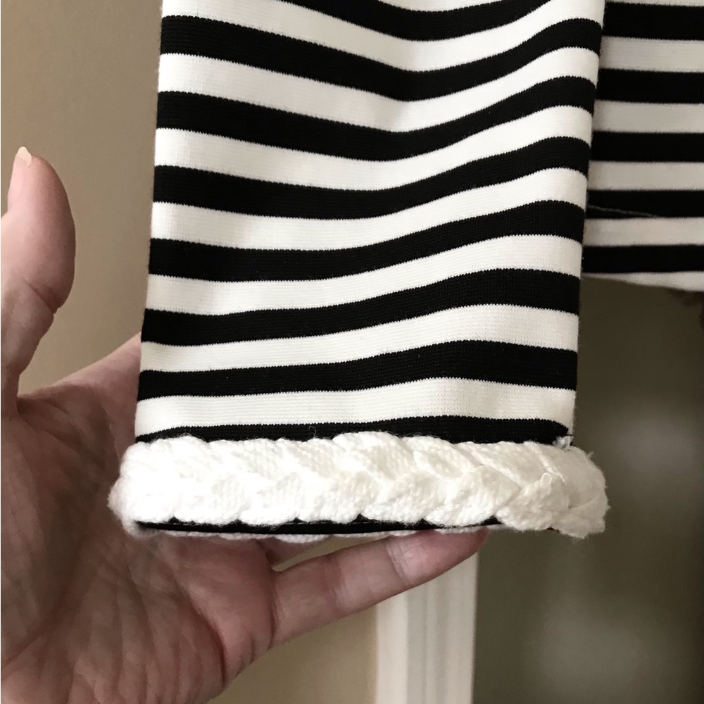 🆕🔥KATHERINE NY COLLECTION GORGEOUS NAUTICAL BLACK&WHITE JACKET STYLISH&CHIC - Picture 3 of 10